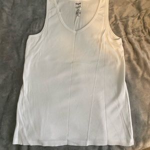 White tank top